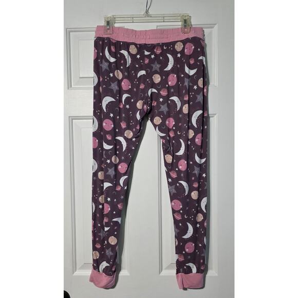 Little Sleepies To the Moon & Back Women's Pajama Pants Size Medium - Picture 2 of 4